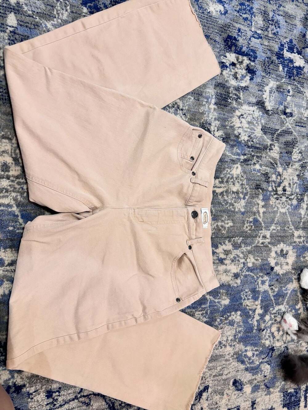 Talbots Stretch Size 6 Pink Denim Pants
